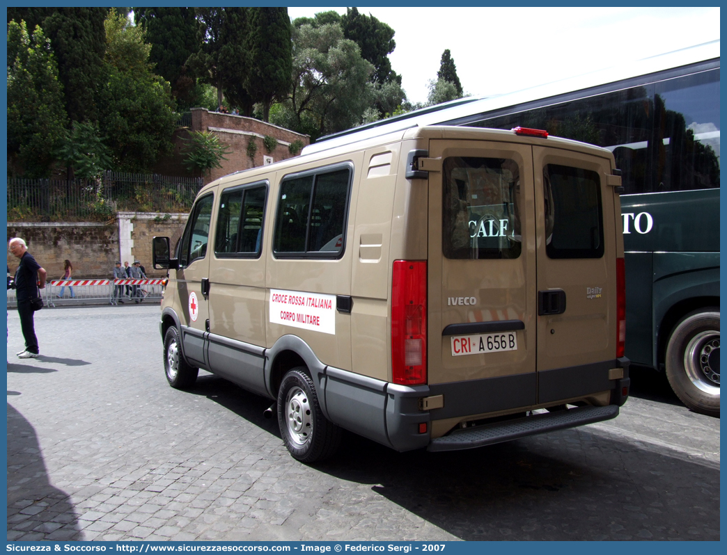 CRI A656B
Croce Rossa Italiana
Corpo Militare
Iveco Daily 35S12 III serie
Parole chiave: CRI;C.R.I.;Croce Rossa Italiana;Corpo Militare;Iveco;Daily 35S12 III serie;A656B