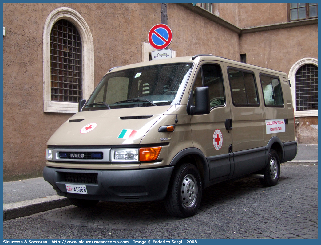 CRI A656B
Croce Rossa Italiana
Corpo Militare
Iveco Daily 35S12 III serie
Parole chiave: CRI;C.R.I.;Croce Rossa Italiana;Corpo Militare;Iveco;Daily 35S12 III serie;A656B