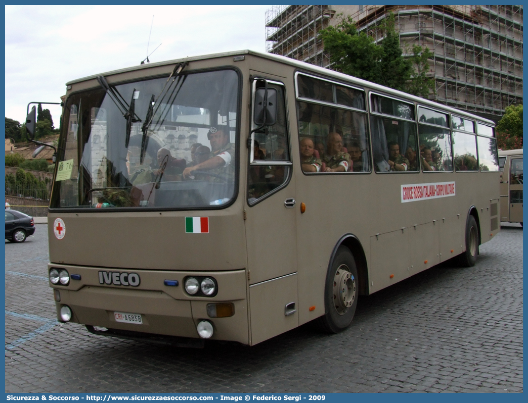 CRI A683B
Croce Rossa Italiana
Corpo Militare
Iveco Menarini 370
Parole chiave: CRI;C.R.I.;Croce Rossa Italiana;Corpo Militare;Iveco;Menarini 370;A683B