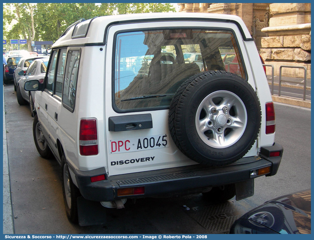 DPC A0045
Dipartimento Nazionale
Protezione Civile
Land Rover Discovery
I serie restyling
Parole chiave: Dipartimento;Nazionale;Protezione;Civile;DPC;D.P.C.;DPCN;D.P.C.N.;DNPC;D.N.P.C.;Land Rover;Discovery;A0045