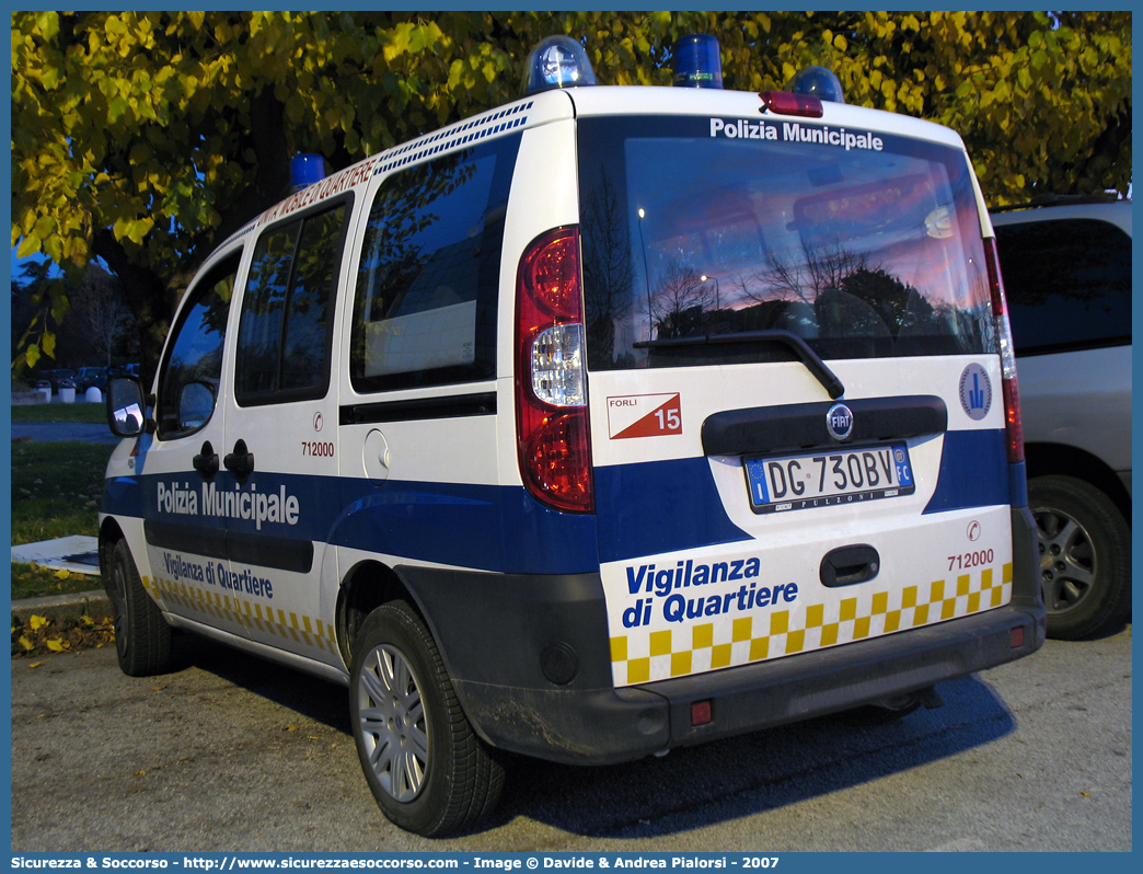 -
Polizia Municipale
Comune di Forlì
Nucleo Vigilanza di Quartiere
Fiat Doblò I serie restyling
Parole chiave: Polizia;Locale;Municipale;Forlì;Fiat;Doblò;Vigili;Vigilanza;Quartiere