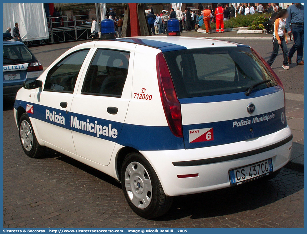 -
Polizia Municipale
Comune di Forlì
Fiat Punto III serie
Parole chiave: Polizia;Locale;Municipale;Forlì;Fiat;Punto