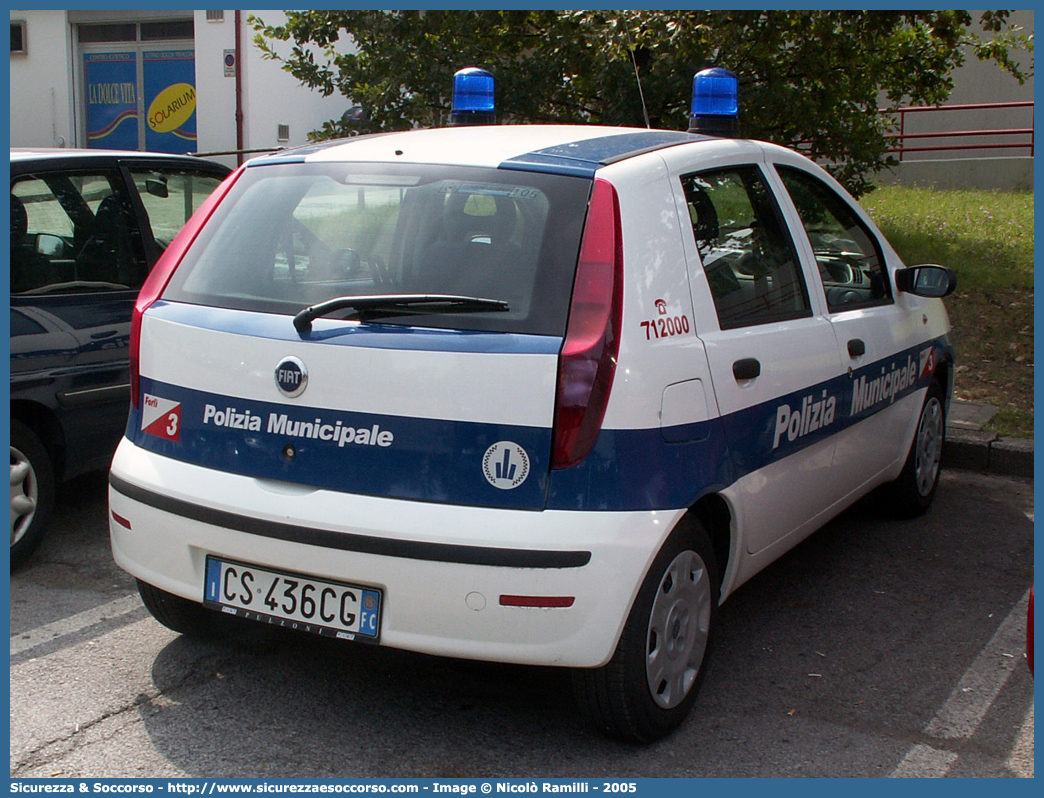 -
Polizia Municipale
Comune di Forlì
Fiat Punto III serie
Parole chiave: Polizia;Locale;Municipale;Forlì;Fiat;Punto