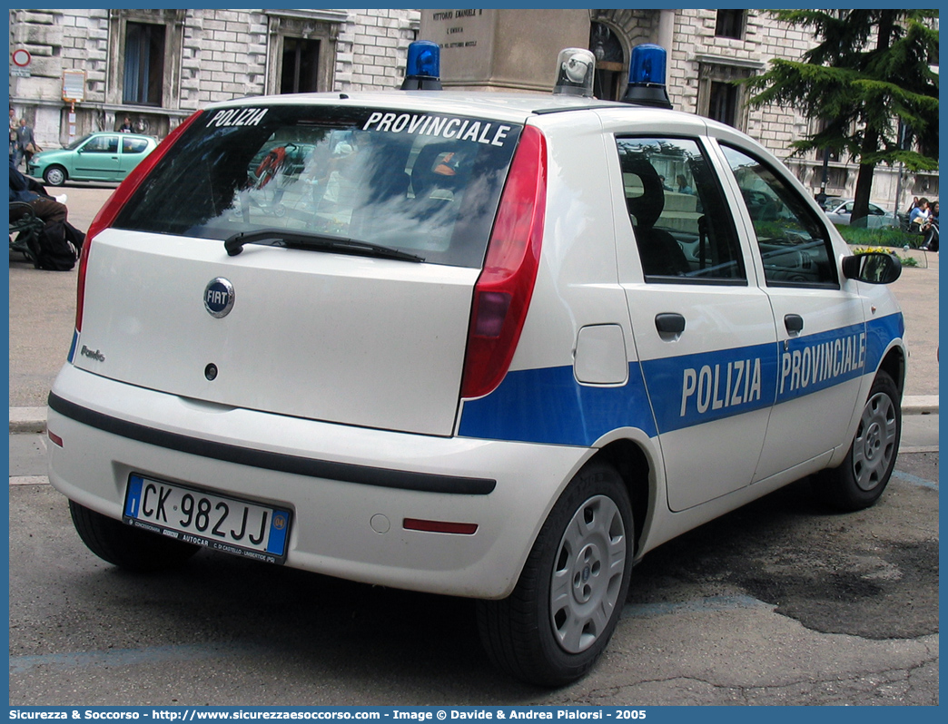 -
Polizia Provinciale
Provincia di Perugia
Fiat Punto III serie
Parole chiave: Polizia;Locale;Provinciale;Perugia;Fiat;Punto