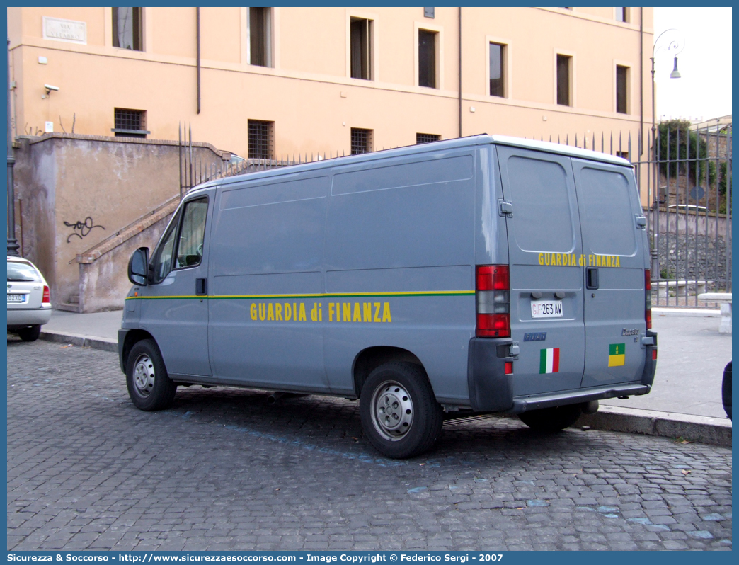 GdiF 263AW
Guardia di Finanza
Fiat Ducato II serie

Parole chiave: GdiF;G.D.F.;GDF;Guardia;di;Finanza;Fiat;Ducato