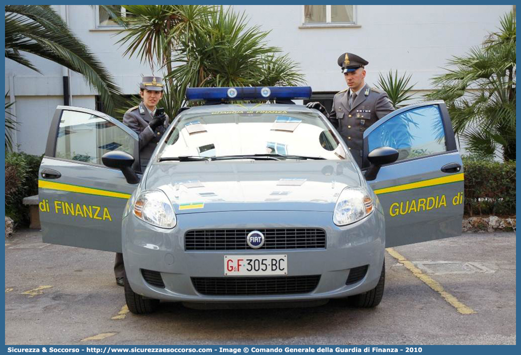 GdiF 305BC
Guardia di Finanza
Fiat Grande Punto
(Fornitura Regione Puglia)
Parole chiave: GdiF;G.D.F.;GDF;Guardia di Finanza;Fiat;Grande Punto;Fornitura Regione Puglia;305BC