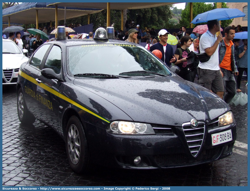 GdiF 308BA
Guardia di Finanza
Alfa Romeo 156 II serie
Parole chiave: GDF;GdiF;G.D.F.;G.diF.;Guardia;Finanza;Guardia di Finanza;Alfa;Romeo;156