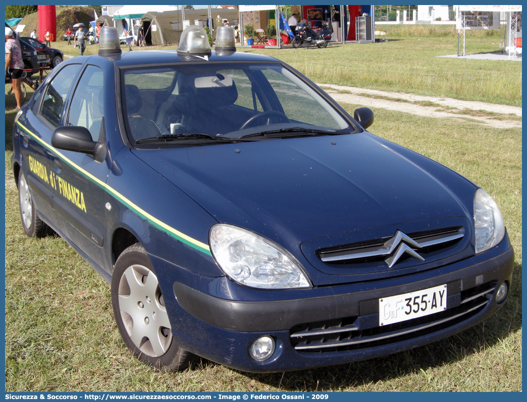 GdiF 355AY
Guardia di Finanza
Citroen Xsara II serie
Parole chiave: GdiF;G.D.F.;GDF;Guardia di Finanza;Citroen;Xsara