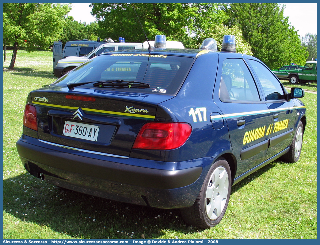 GdiF 360AY
Guardia di Finanza
Citroen Xsara II serie
Parole chiave: GdiF;G.D.F.;GDF;Guardia di Finanza;Citroen;Xsara