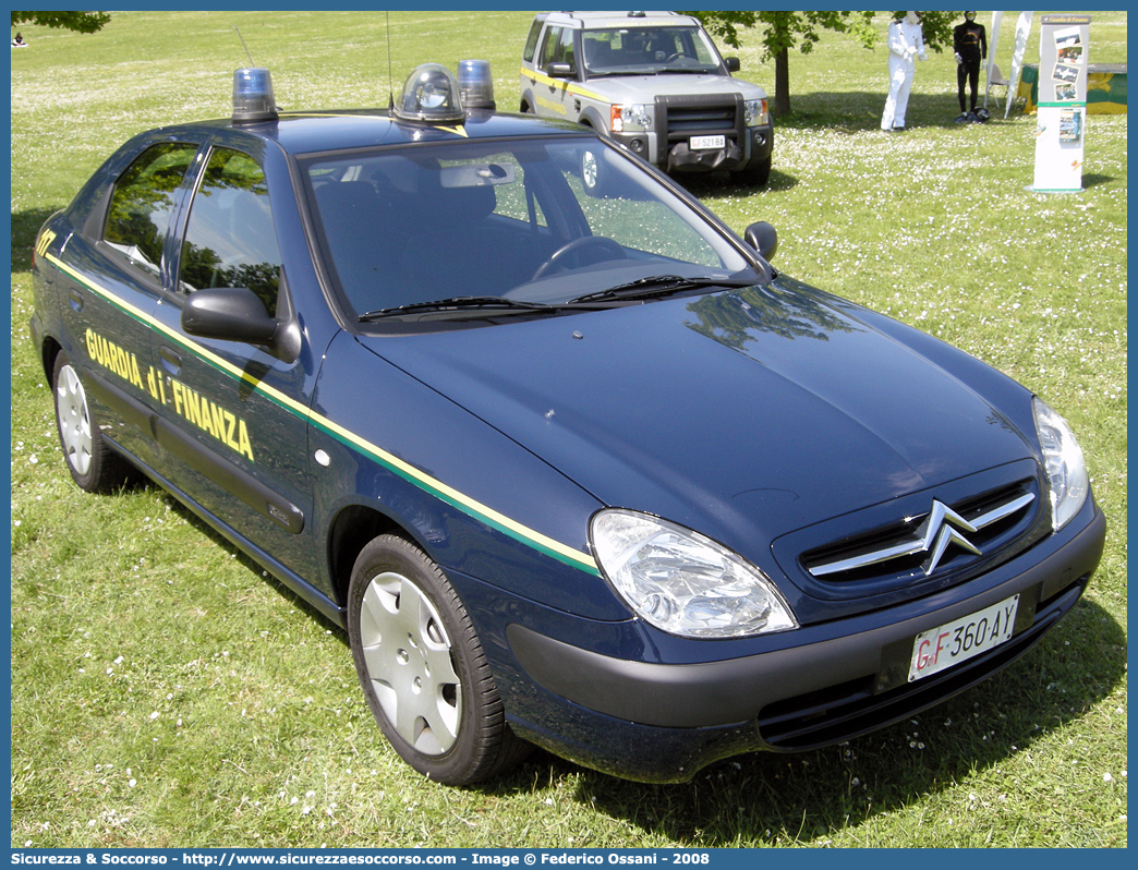 GdiF 360AY
Guardia di Finanza
Citroen Xsara II serie
Parole chiave: GdiF;G.D.F.;GDF;Guardia di Finanza;Citroen;Xsara