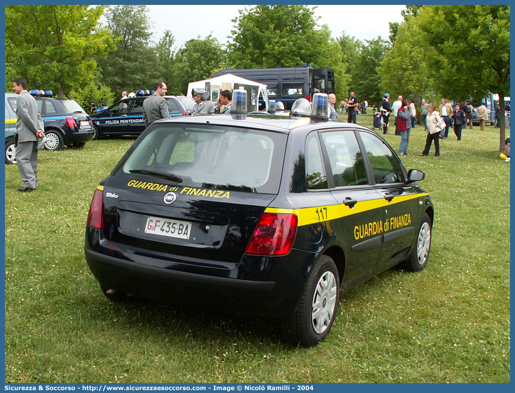 GdiF 435BA
Guardia di Finanza
Fiat Stilo II serie
Parole chiave: GdiF;G.D.F.;GDF;Guardia di Finanza;Fiat;Stilo II serie;435BA