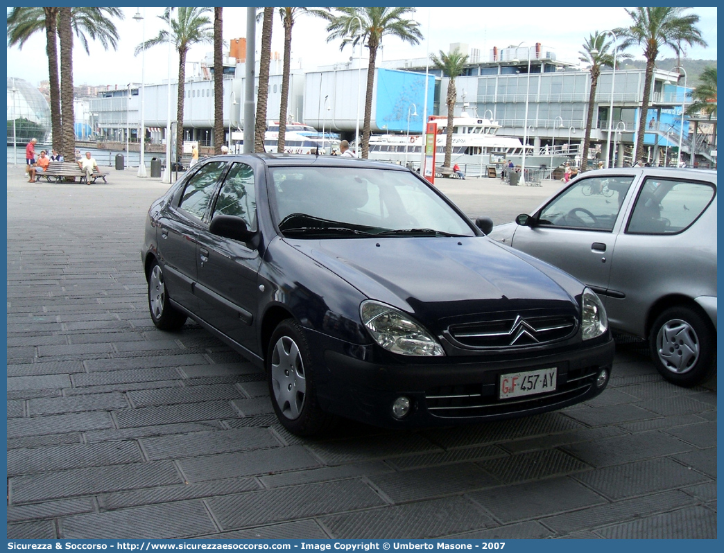 GdiF 457AY
Guardia di Finanza
Citroen Xsara II serie
Parole chiave: GdiF;G.D.F.;GDF;Guardia di Finanza;Citroen;Xsara