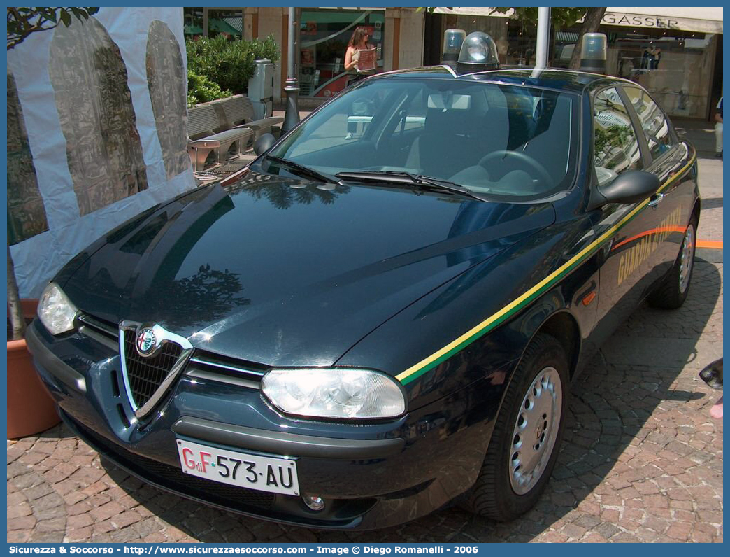 GdiF 573AU
Guardia di Finanza
Alfa Romeo 156 I serie
Parole chiave: GdiF573AU;Guardia di Finanza;Alfa Romeo 156 I serie