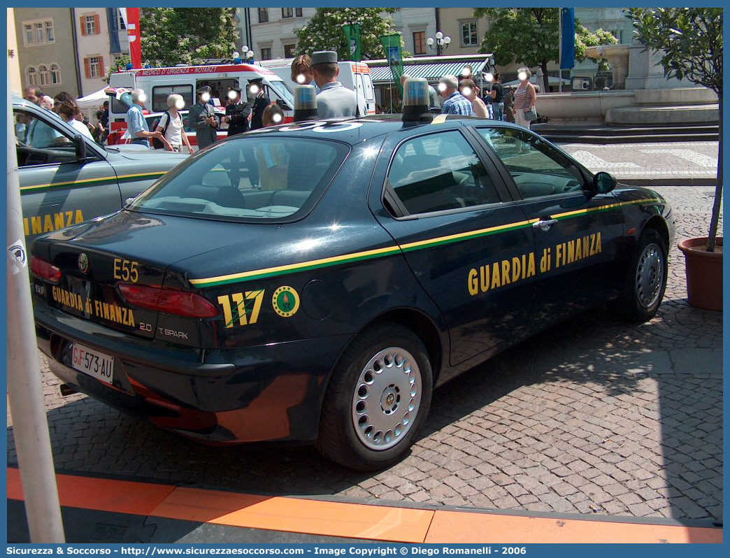 GdiF 573AU
Guardia di Finanza
Alfa Romeo 156 I serie
Parole chiave: GdiF573AU;Guardia di Finanza;Alfa Romeo 156 I serie