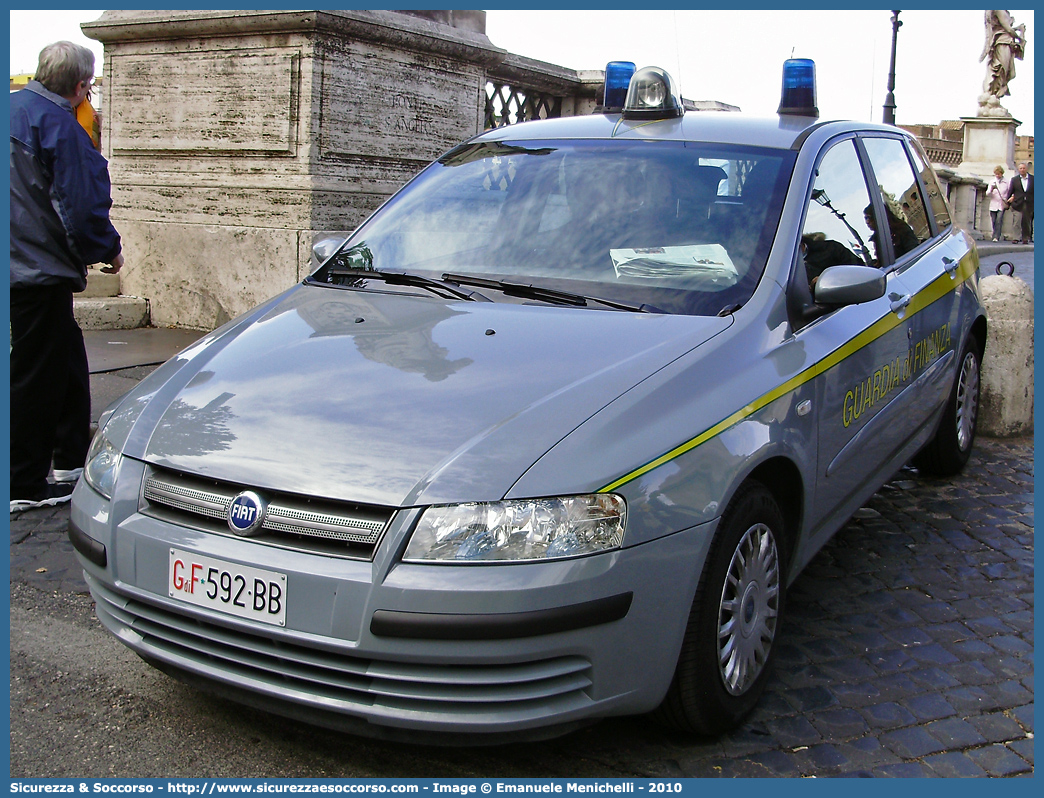 GdiF 592BB
Guardia di Finanza
Fiat Stilo III serie
Parole chiave: GdiF;G.D.F.;GDF;Guardia;di;Finanza;Fiat;Stilo