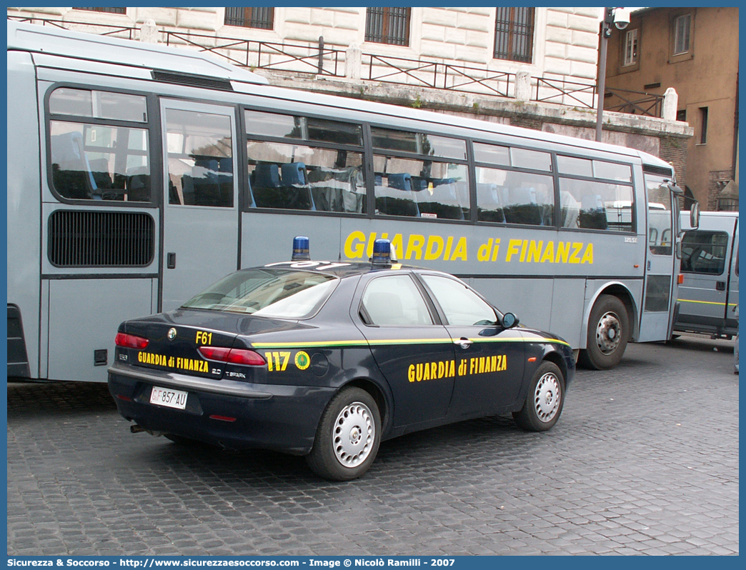 GdiF 857AU
Guardia di Finanza
Alfa Romeo 156 I serie
Parole chiave: GdiF857AU;Guardia di Finanza;Alfa Romeo 156 I serie