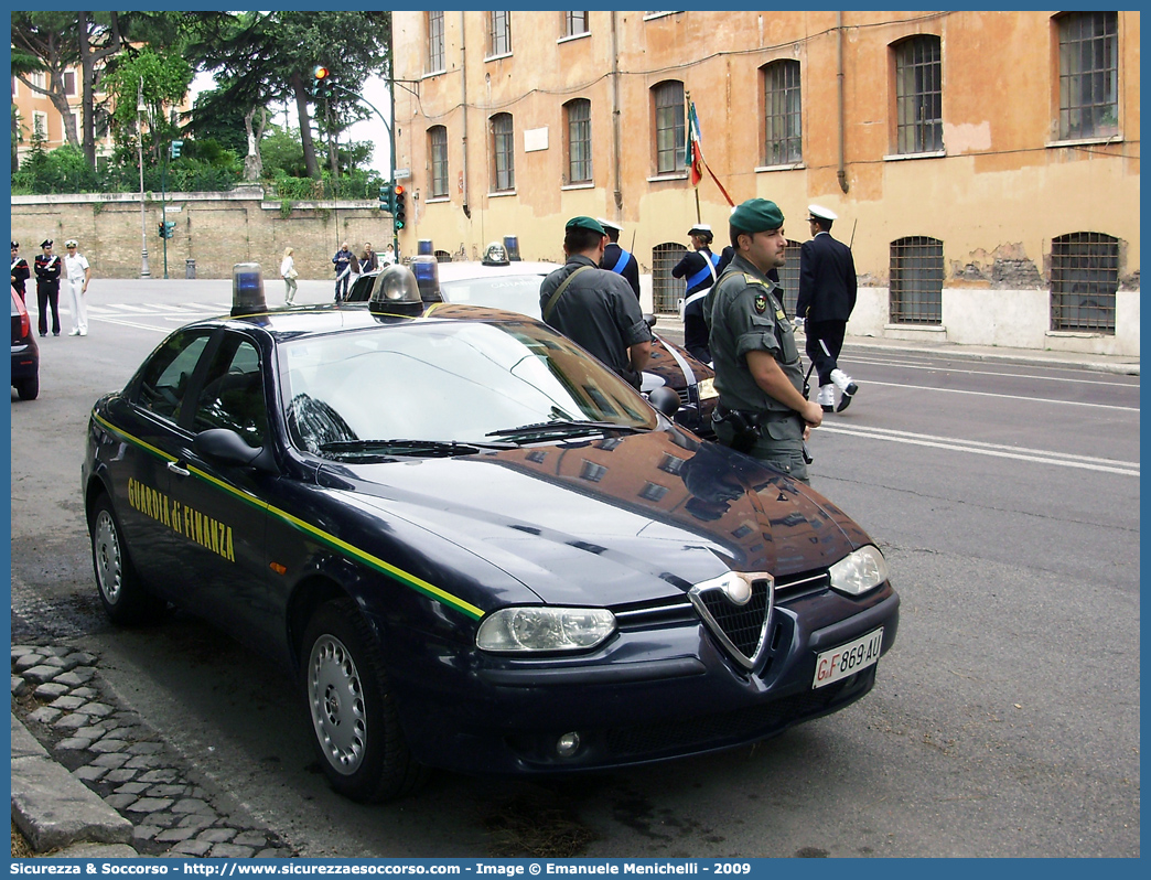 GdiF 869AU
Guardia di Finanza
Alfa Romeo 156 I serie
Parole chiave: GdiF869AU;Guardia di Finanza;Alfa Romeo 156 I serie