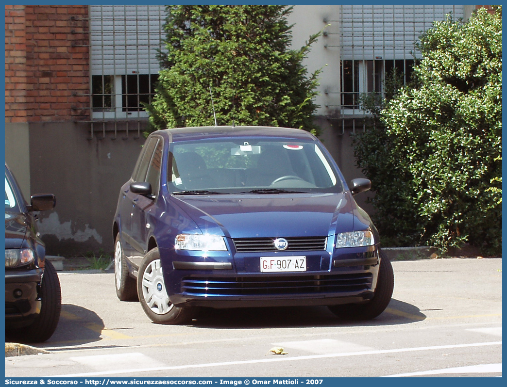 GdiF 907AZ
Guardia di Finanza
Fiat Stilo II serie
Parole chiave: GdiF;G.D.F.;GDF;Guardia di Finanza;Fiat;Stilo II serie;907AZ