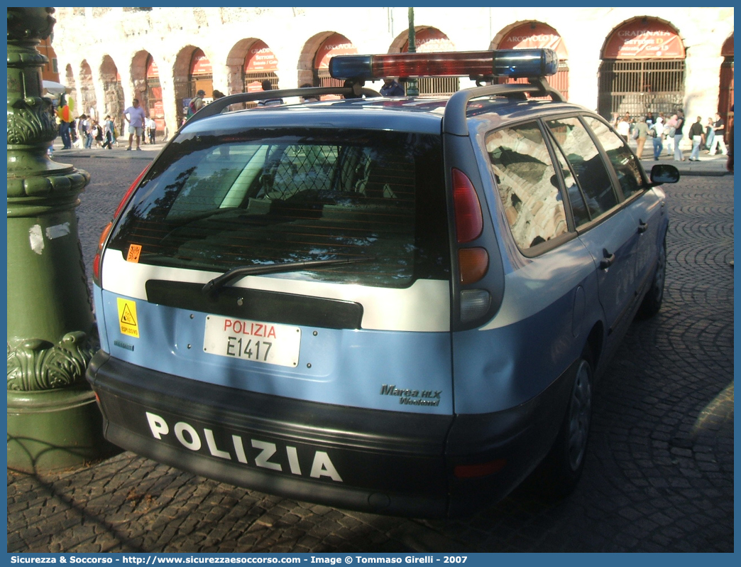 Polizia E1417
Polizia di Stato
Artificieri Antisabotaggio
Fiat Marea Weekend
Parole chiave: E1417;Polizia di Stato;Artificieri Antisabotaggio;Fiat Marea Weekend