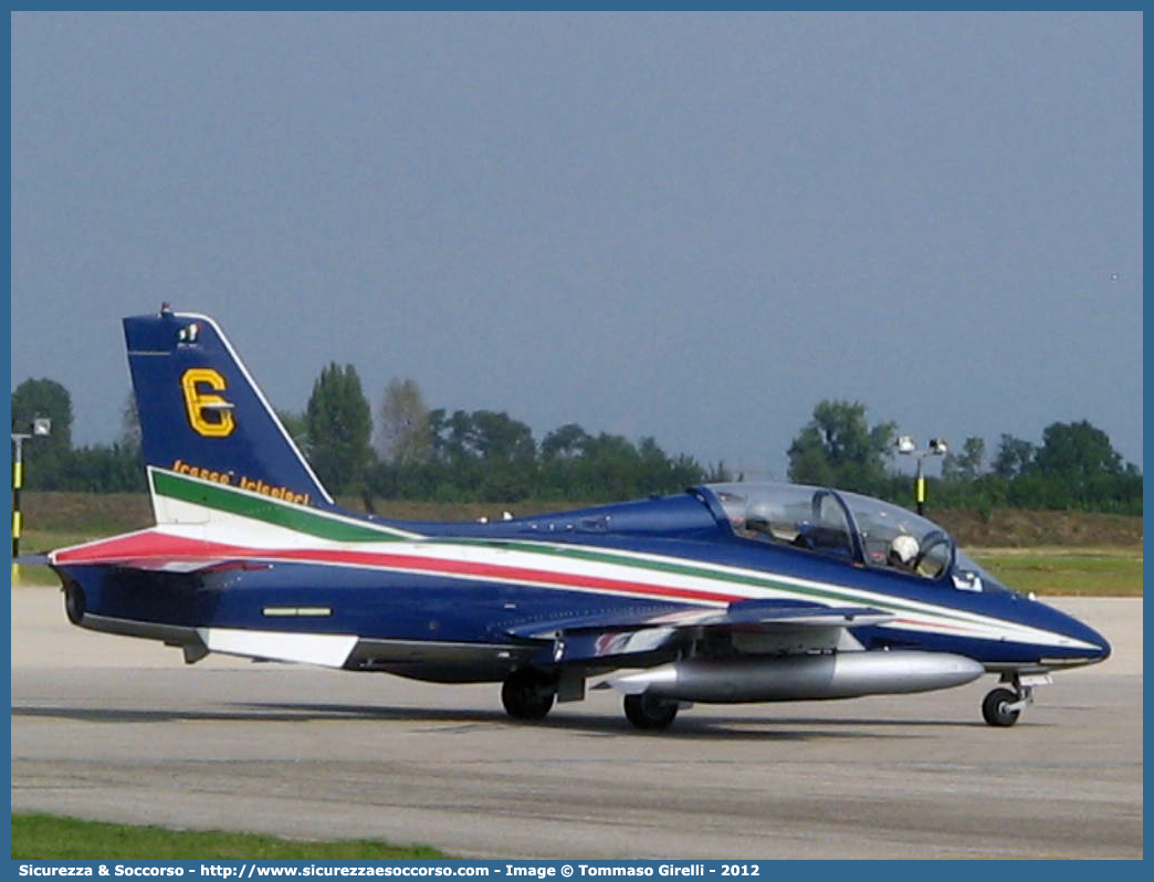 Pony 6
Aeronautica Militare Italiana
Aermacchi MB-339PAN
Parole chiave: AM;A.M.I.;AMI;Aeronautica;Militare;Italiana;MB;339PAN