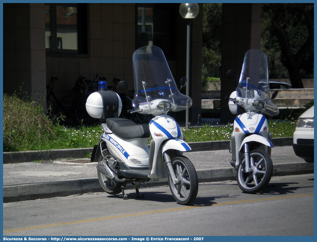 -
Polizia Municipale
Comune di Pesaro
Piaggio Liberty I serie
Parole chiave: Polizia;Locale;Municipale;Pesaro;Piaggio;Liberty