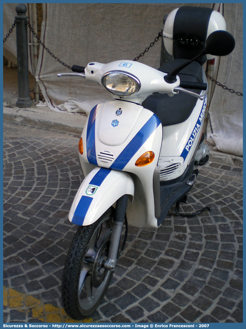 -
Polizia Municipale
Comune di Pesaro
Piaggio Liberty I serie
Parole chiave: Polizia;Locale;Municipale;Pesaro;Piaggio;Liberty