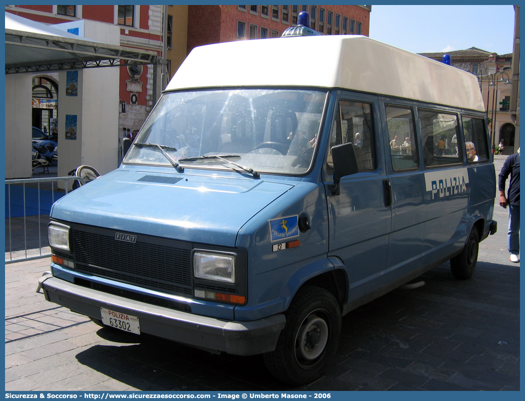 Polizia 63302
Polizia di Stato
Polizia Stradale
Fiat Ducato I serie
Parole chiave: Polizia;Stato;Polizia di Stato;Stradale;Fiat;Ducato I serie;63302