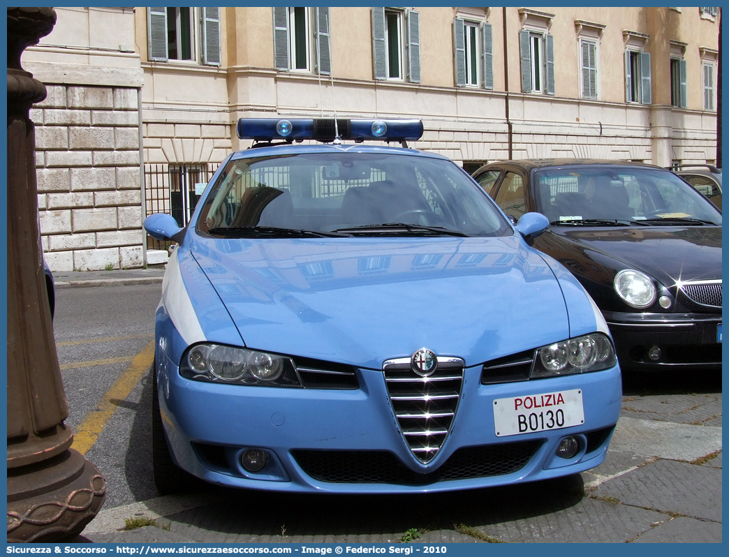 Polizia B0130
Polizia di Stato
Ufficio Presidenziale
Alfa Romeo 156 II serie
Parole chiave: PS;P.S.;Polizia;di;Stato;Pubblica;Sicurezza;Ufficio;Presidenziale;Alfa;Romeo;156;B0130