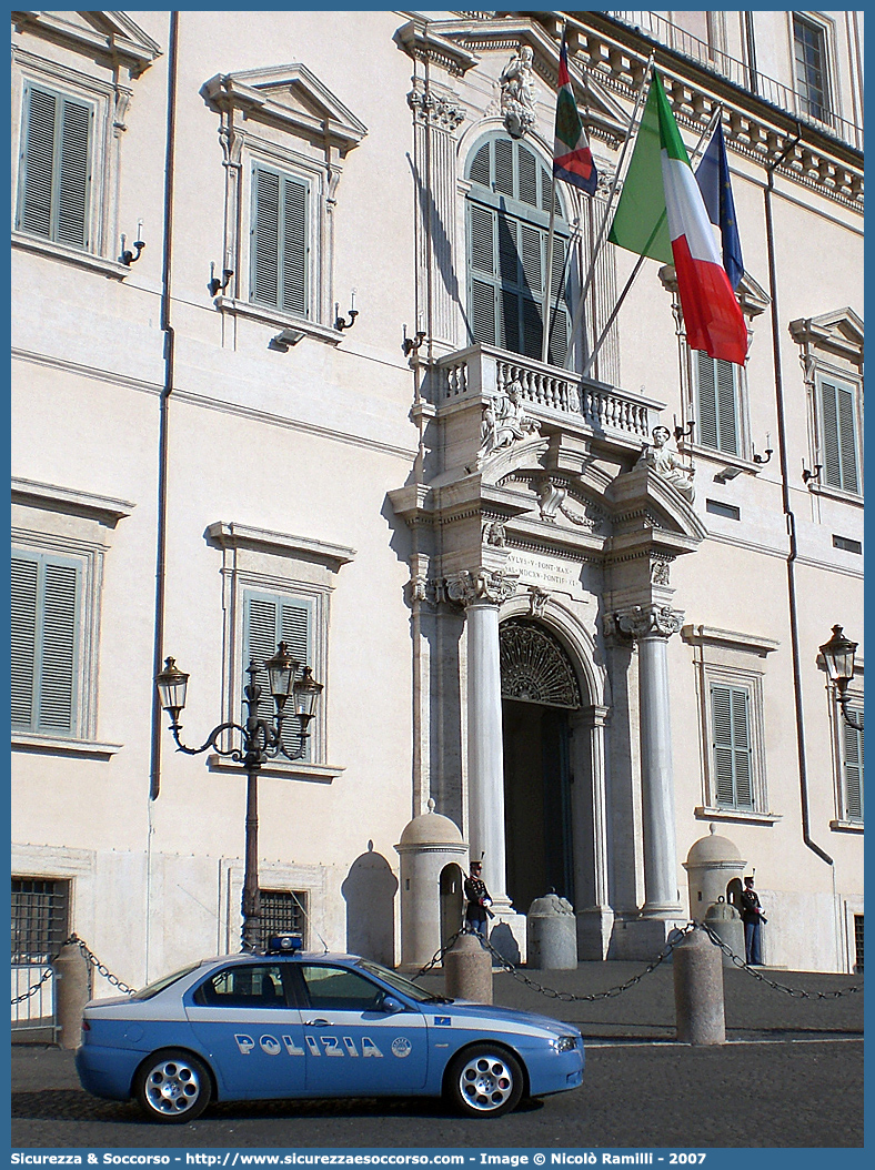 Polizia B0131
Polizia di Stato
Polizia Stradale
Alfa Romeo 156 II serie
Parole chiave: Polizia di Stato;Polizia;PS;Polizia Stradale;Alfa Romeo;156 II serie;B0131