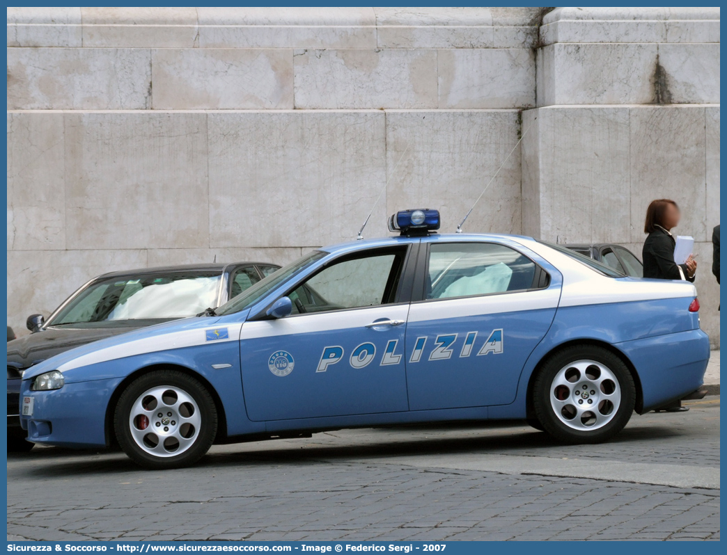 Polizia B0131
Polizia di Stato
Polizia Stradale
Alfa Romeo 156 II serie
Parole chiave: Polizia di Stato;Polizia;PS;Polizia Stradale;Alfa Romeo;156 II serie;B0131