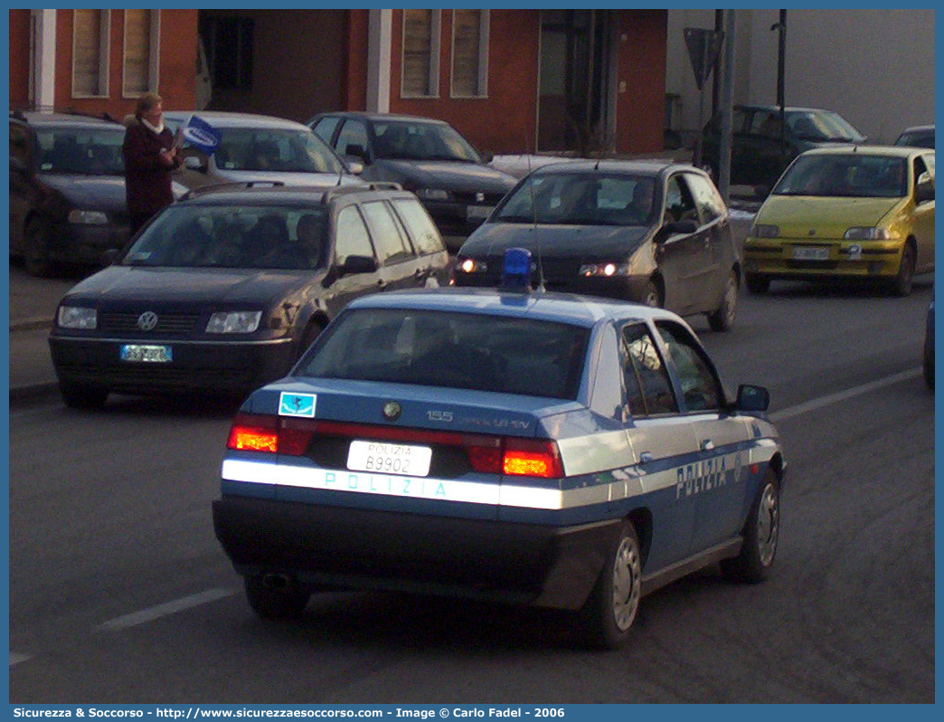 Polizia B9902
Polizia di Stato
Polizia Stradale
Alfa Romeo 155
Parole chiave: Polizia di Stato;Polizia;PS;Polizia Stradale;Alfa Romeo;155;B9902