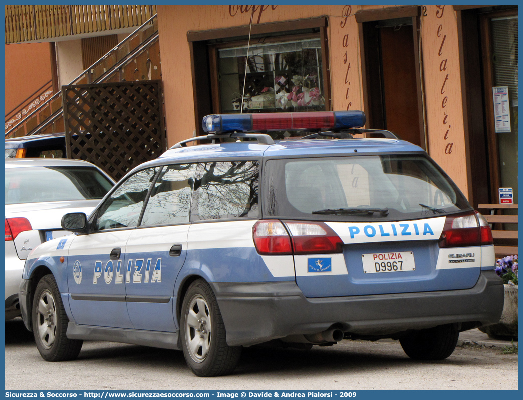 Polizia D9967
Polizia di Stato
Polizia Stradale
Subaru Legacy Station Wagon
III serie
Parole chiave: Polizia di Stato;Polizia;PS;Polizia Stradale;Subaru;Legacy III serie;D9967