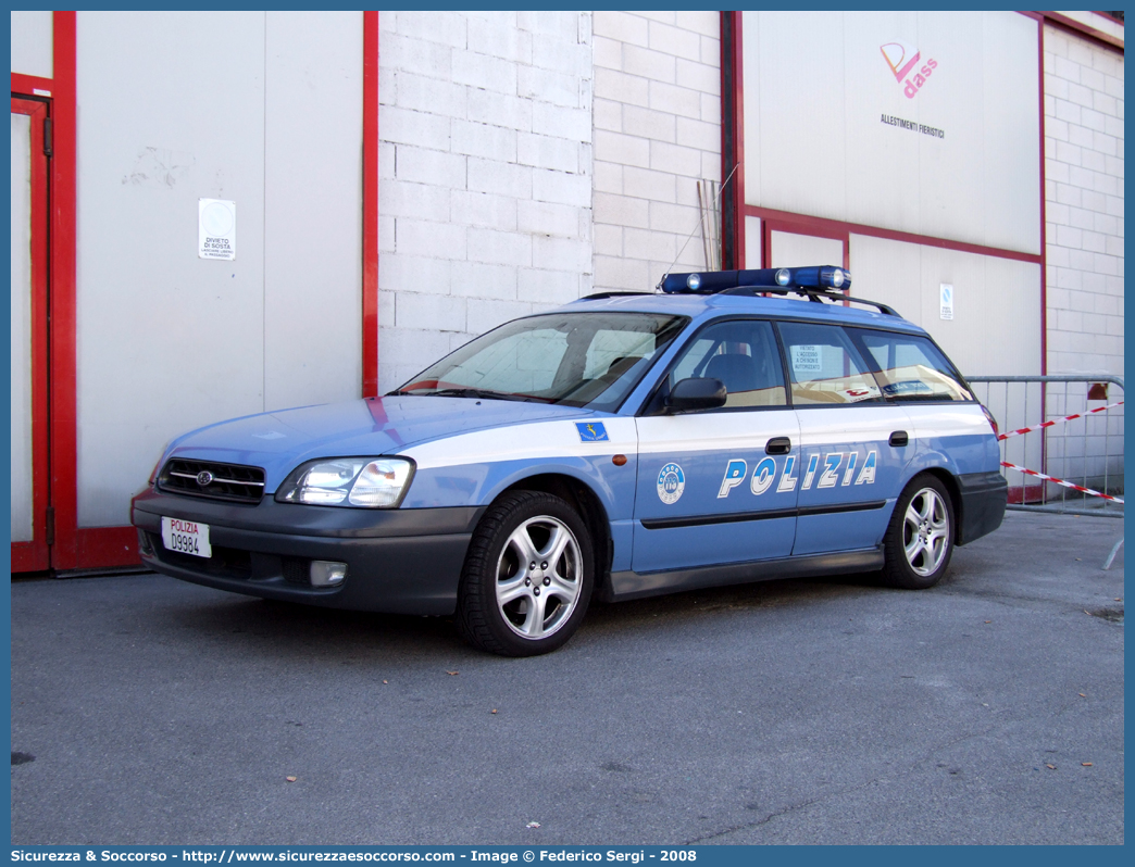 Polizia D9984
Polizia di Stato
Polizia Stradale
Subaru Legacy Station Wagon
III serie
Parole chiave: Polizia di Stato;Polizia;PS;Polizia Stradale;Subaru;Legacy III serie;D9984