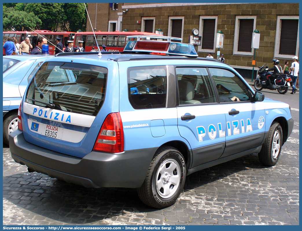 Polizia E8305
Polizia di Stato
Polizia Stradale
Subaru Forester III serie
Parole chiave: Polizia di Stato;Polizia;PS;P.S.;Stradale;Subaru;Forester;E8305