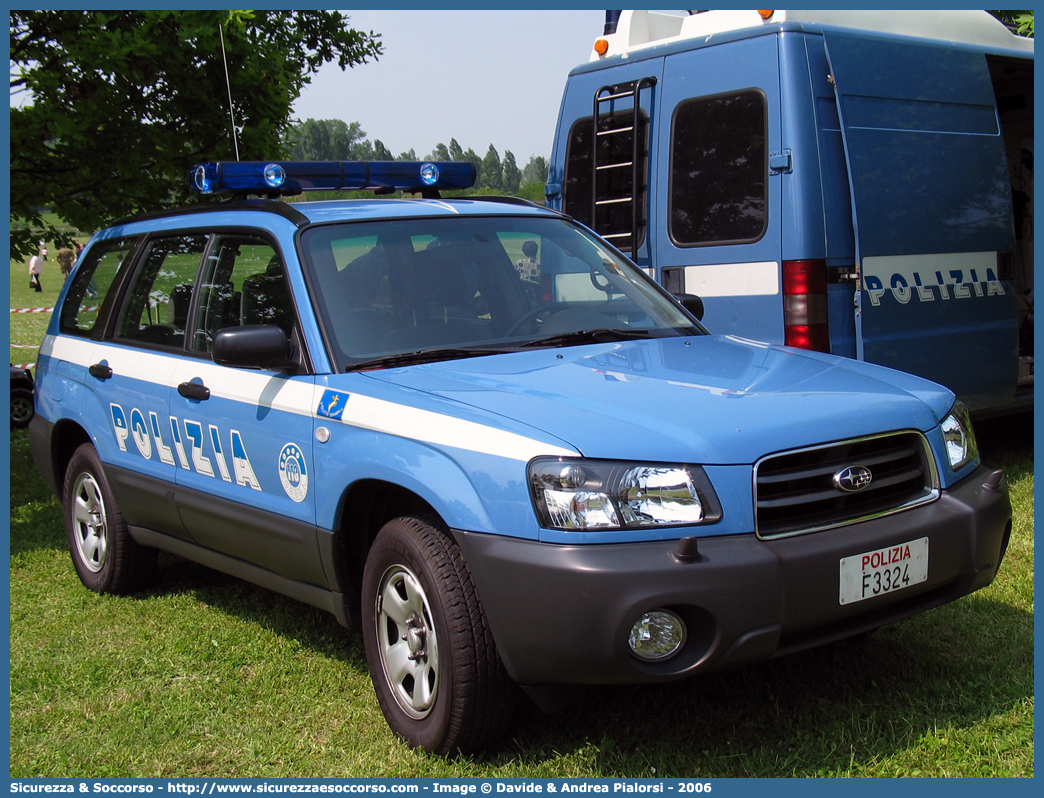 Polizia F3324
Polizia di Stato
Polizia Stradale
Subaru Forester III serie
Parole chiave: Polizia di Stato;Polizia;PS;P.S.;Stradale;Subaru;Forester;F3324