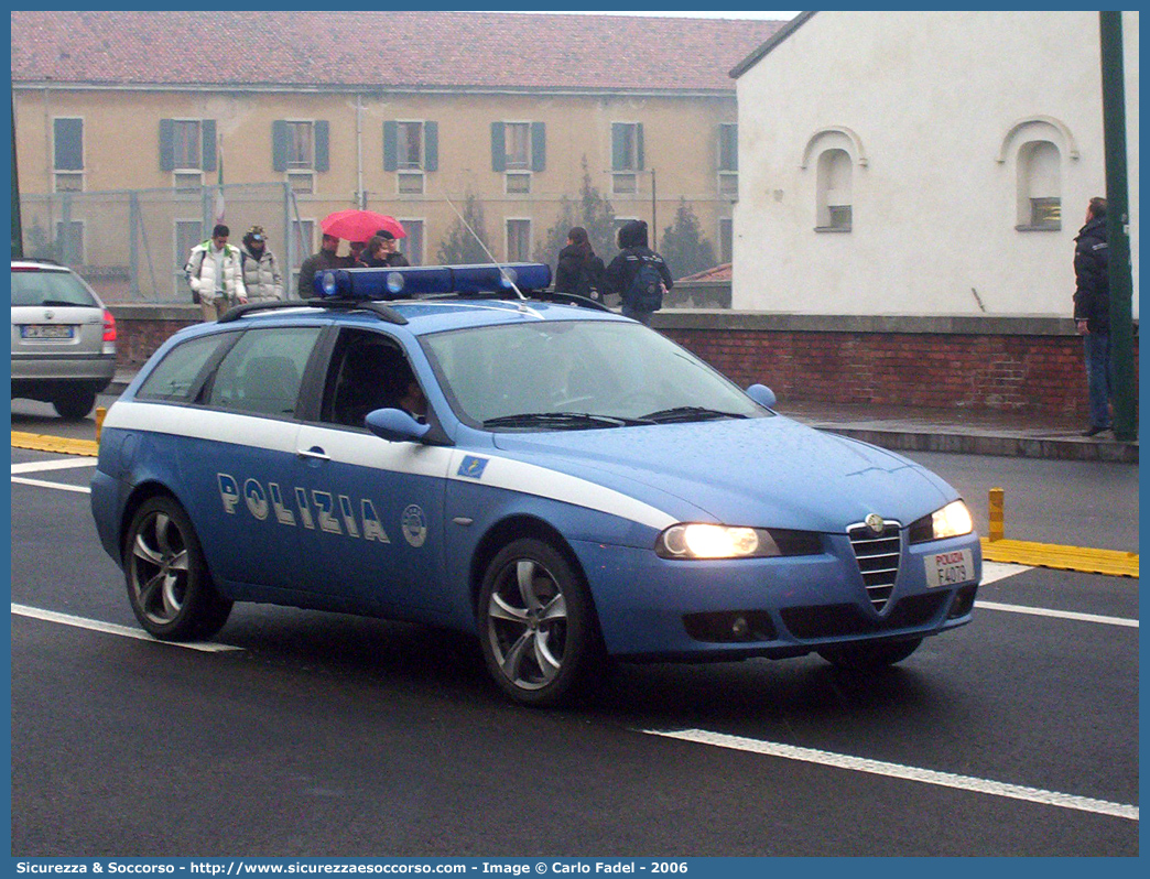 Polizia F4079
Polizia di Stato
Polizia Stradale
Alfa Romeo 156 Q4 Sportwagon II serie
Parole chiave: Polizia di Stato;Polizia;PS;Polizia Stradale;Alfa Romeo;Q4 SportWagon II serie;Polizia F4079