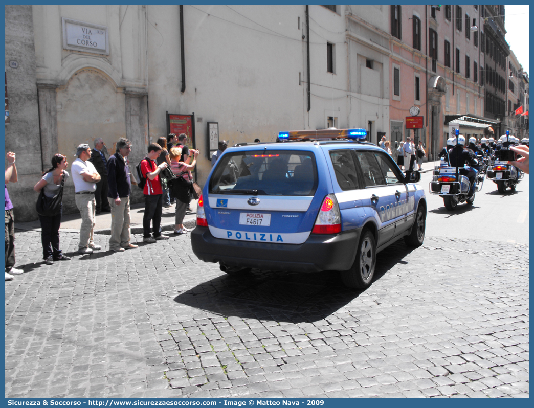 Polizia F4617
Polizia di Stato
Polizia Stradale
Subaru Forester IV serie
Parole chiave: Polizia di Stato;Polizia;PS;P.S.;Stradale;Subaru;Forester