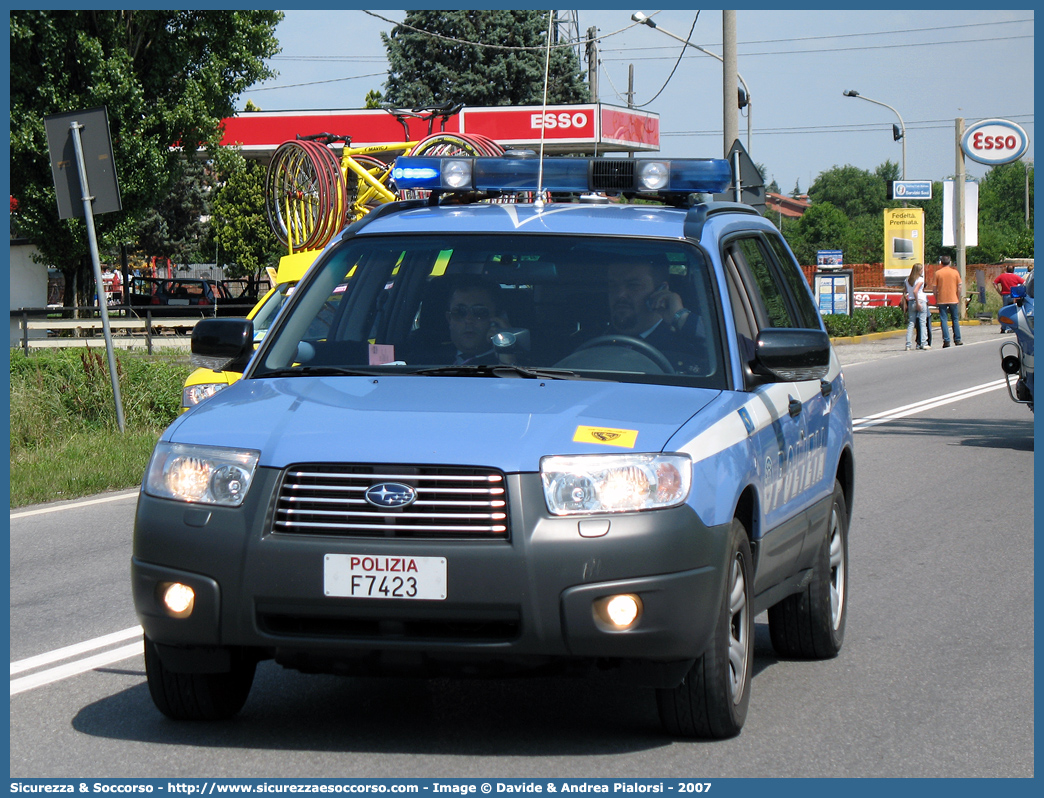 Polizia F7423
Polizia di Stato
Polizia Stradale
Subaru Forester IV serie
Parole chiave: Polizia di Stato;Polizia;PS;P.S.;Stradale;Subaru;Forester;F7423