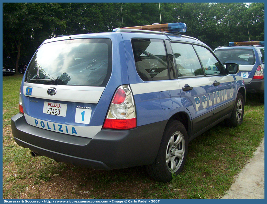 Polizia F7423
Polizia di Stato
Polizia Stradale
Subaru Forester IV serie
Parole chiave: Polizia di Stato;Polizia;PS;P.S.;Stradale;Subaru;Forester;F7423