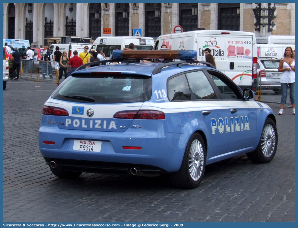 Polizia F9314
Polizia di Stato
Polizia Stradale
Alfa Romeo 159 Sportwagon
Parole chiave: Polizia di Stato;Polizia;PS;Polizia Stradale;Alfa Romeo;159 Sportwagon;F9314