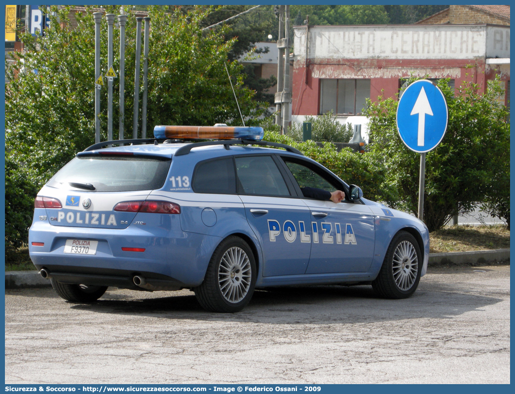 Polizia F9370
Polizia di Stato
Polizia Stradale
Alfa Romeo 159 Sportwagon
Parole chiave: Polizia di Stato;Polizia;PS;Polizia Stradale;Alfa Romeo;159 Sportwagon;F9370