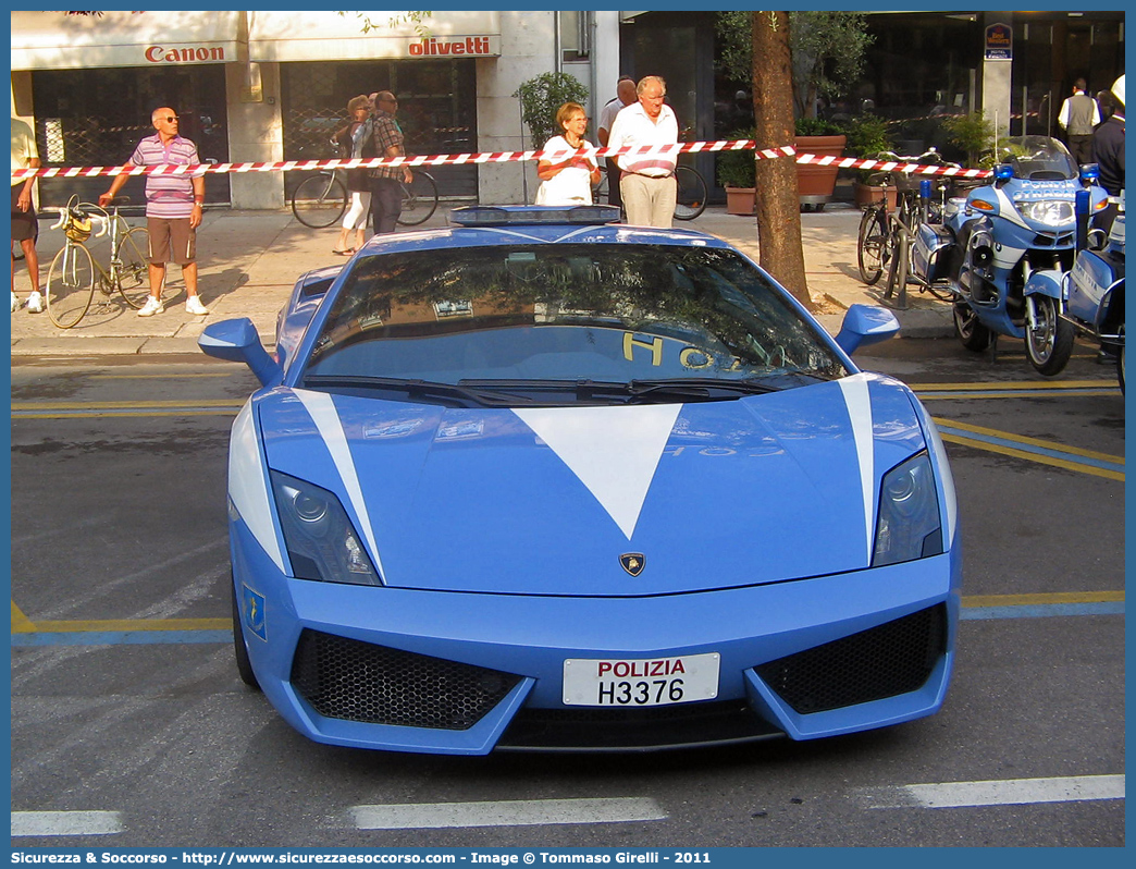 Polizia H3376
Polizia di Stato
Polizia Stradale
Lamborghini Gallardo LP560-4
Parole chiave: Polizia di Stato;Polizia;PS;Polizia Stradale;Lamborghini;Gallardo;LP560;H3376