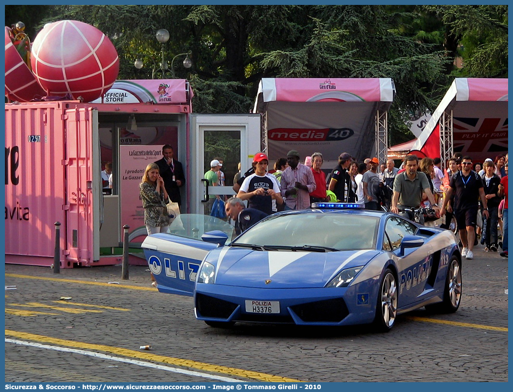 Polizia H3376
Polizia di Stato
Polizia Stradale
Lamborghini Gallardo LP560-4
Parole chiave: Polizia di Stato;Polizia;PS;Polizia Stradale;Lamborghini;Gallardo;LP560;H3376