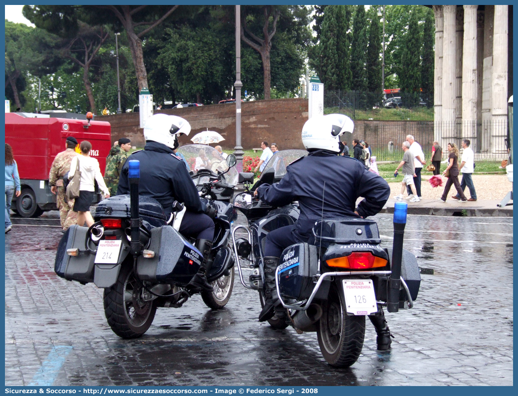 Polizia Penitenziaria 126
Polizia Penitenziaria
Nucleo Traduzioni e Piantonamenti
BMW R850RT I serie

Parole chiave: PolPen;Pol.Pen.;AdiC;A.diC.;Agenti di Custodia;Polizia Penitenziaria;Nucleo;Traduzioni;Piantonamenti;BMW;R850RT