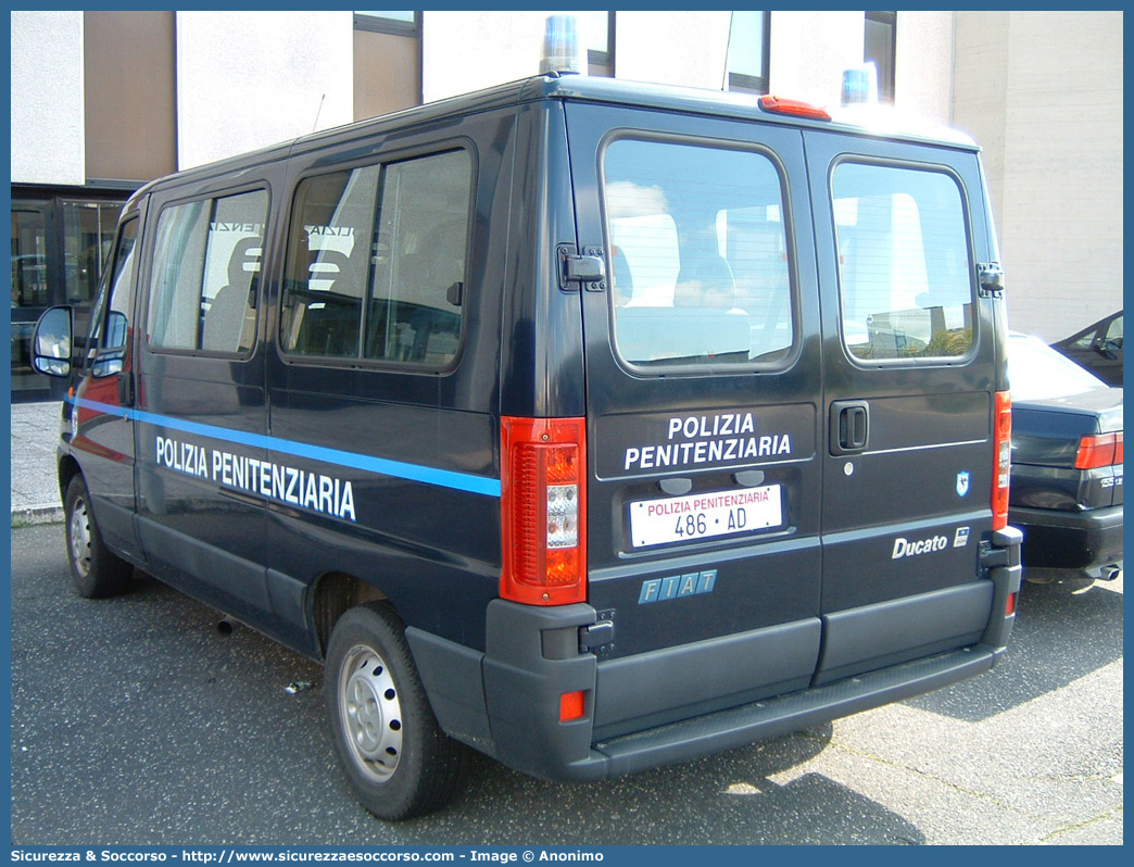 Polizia Penitenziaria 486AD
Polizia Penitenziaria
Fiat Ducato II serie restyling
Parole chiave: PP;P.P.;Pol.Pen.;PolPen;AdiC;A.diC.;Agenti;di;Custodia;Polizia;Penitenziaria;Nucleo;Traduzioni;Piantonamenti;Fiat;Ducato