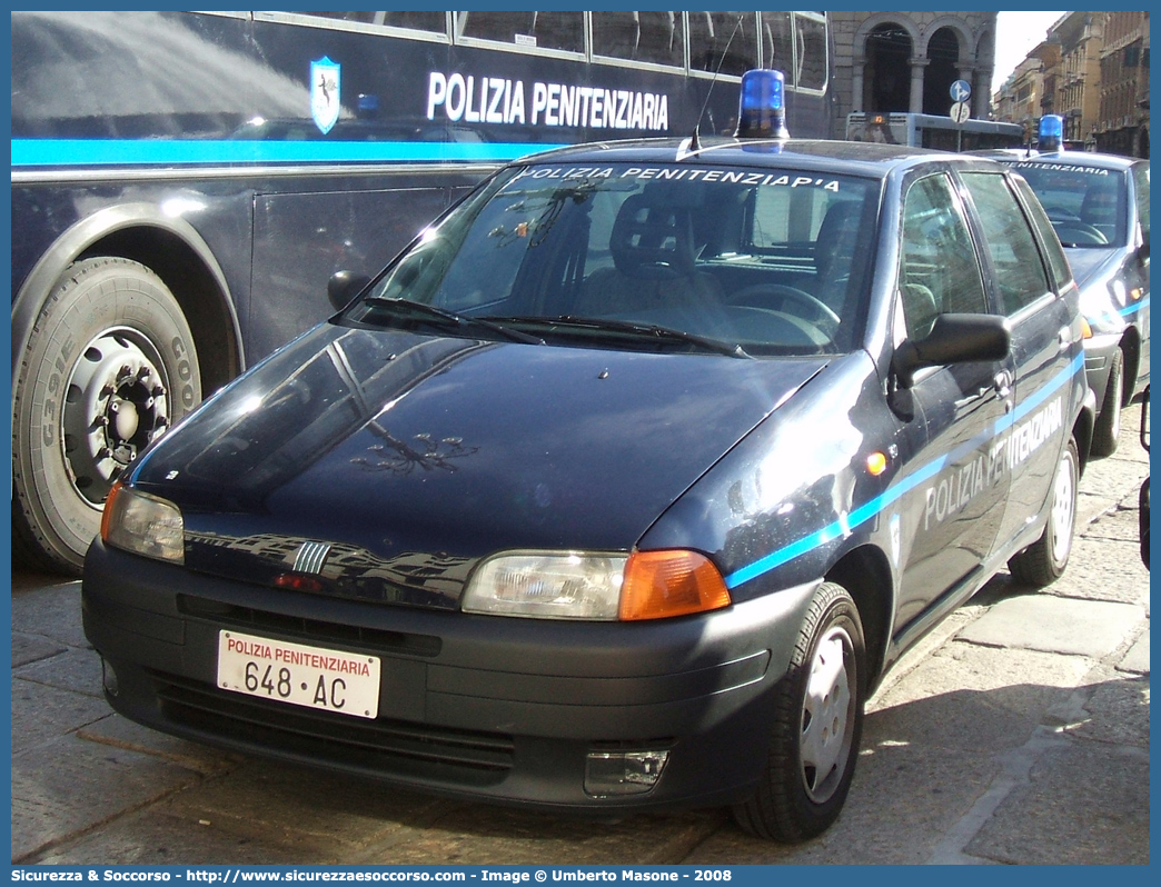 Polizia Penitenziaria 648AC
Polizia Penitenziaria
Nucleo Traduzioni e Piantonamenti
Fiat Punto I serie
Parole chiave: PP;P.P.;Pol.Pen;PolPen;AdiC;A.diC.;Agenti;di;Custodia;Polizia;Penitenziaria;Nucleo;Traduzioni;Piantonamenti;Fiat;Punto