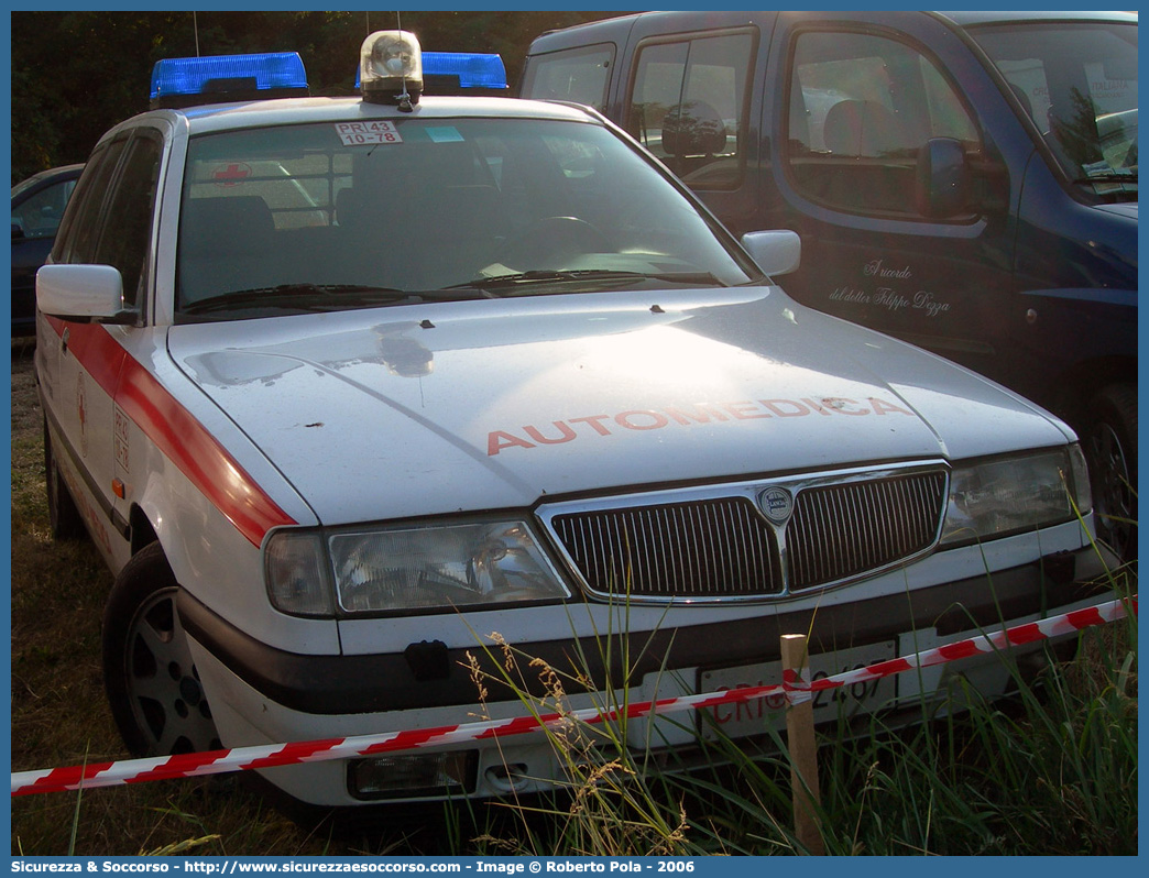 CRI A2467
Croce Rossa Italiana
Fidenza
Lancia Dedra Station Wagon
Parole chiave: CRI;C.R.I.;Croce Rossa Italiana;Automedica;Auto medica;Automedicalizzata;Auto medicalizzata;Lancia;Dedra;Station Wagon;Fidenza;A2467