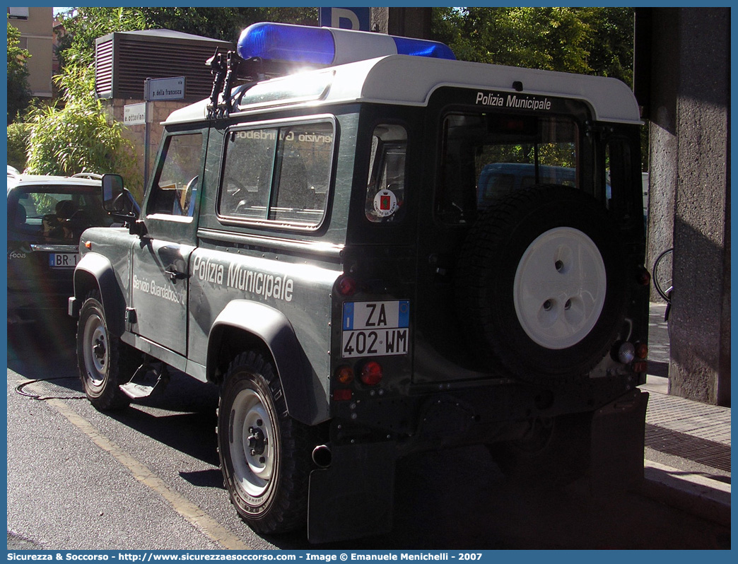 -
Polizia Municipale
Comune di Terni
Nucleo Guardaboschi
Land Rover Defender 90
Parole chiave: Polizia;Locale;Municipale;Terni;Guardaboschi;Land Rover;Defender;90