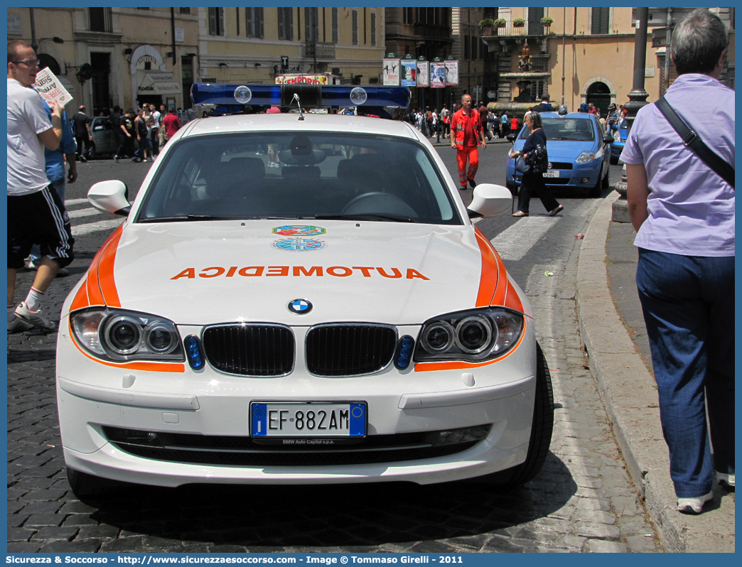 -
118 A.R.E.S.
Bmw Serie 1 I serie restyling
Parole chiave: 118;A.R.E.S.;ARES;Azienda;Regionale;Emergenza;Sanitaria;Lazio;Soccorso;Roma;Automedica;Bmw;Serie 1