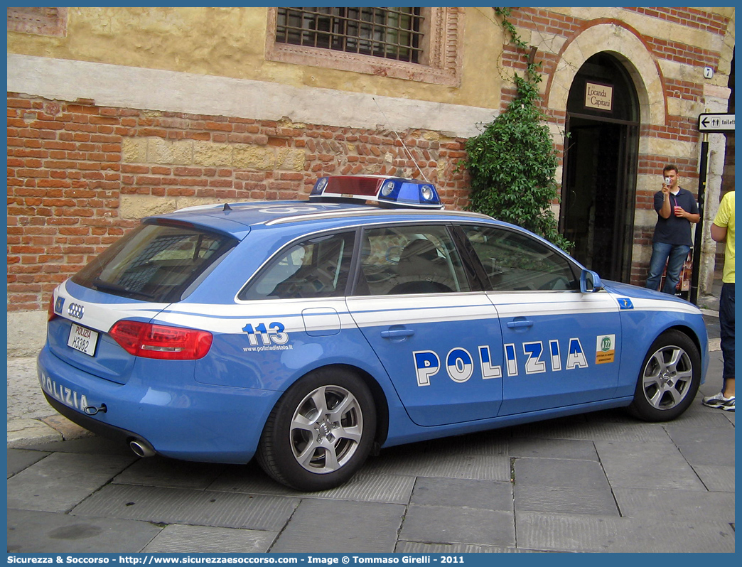 Polizia H3382
Polizia di Stato
Polizia Stradale
Autostrada del Brennero S.p.A.
Audi A4 Avant IV serie
Parole chiave: PS;P.S.;Polizia;di;Stato;Stradale;Autostrada;del;Brennero;Brenneroautobahn;Audi;A4;A 4;Avant